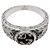GUCCI Interlocking G Arabesque Ring SV925 Silber #17 US8 EU57 - Ansicht 4