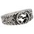 GUCCI Interlocking G Arabesque Ring SV925 Silber #17 US8 EU57 - Ansicht 6