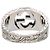 Anello GUCCI Interlocking G Arabesque SV925 Silver #23 US10.5 EU63 - vista 2