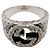 Anello GUCCI Interlocking G Arabesque SV925 Silver #23 US10.5 EU63 - vista 4