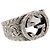 Anello GUCCI Interlocking G Arabesque SV925 Silver #23 US10.5 EU63 - vista 6