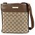 Borsa a tracolla e spalla GUCCI GG Canvas Leather Brown 27639