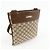 Borsa a tracolla e spalla GUCCI GG Canvas Leather Brown 27639 - vista 4