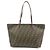 Borsa Tote e Borsa a Tracolla FENDI Zucca PVC Marrone Nero 8BH198