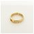 FENDI Baguette Ring Metal Ring Gold Ring Größe M US7 EU54 HK15 - Ansicht 2