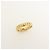 FENDI Baguette Ring Metal Ring Gold Ring Größe M US7 EU54 HK15 - Ansicht 6