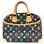 Louis Vuitton Monogram Trouville Multicolor Hand Bag Noir M92662