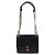FENDI Kan I Mini Borsa a tracolla e spalla in pelle con catena Nero 8M0381