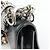 FENDI Kan I Mini Borsa a tracolla e spalla in pelle con catena Nero 8M0381 - vista 17