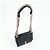 FENDI Kan I Mini Borsa a tracolla e spalla in pelle con catena Nero 8M0381 - vista 4
