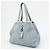Borsa Tote e Borsa a Mano PRADA in pelle Vitello Daino Azzurro BR2252 - vista 3