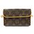 Louis Vuitton Monogram Pochette Florentine Waist Bag Belt S M51855