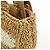 Borsa 2Way PRADA Canapa Triangle Logo Tricot Raffia Camel Orange 1BG153 - vista 14