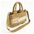 Borsa 2Way PRADA Canapa Triangle Logo Tricot Raffia Camel Orange 1BG153 - vista 4