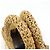 Borsa 2Way PRADA Canapa Triangle Logo Tricot Raffia Camel Orange 1BG153 - vista 9