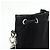 PRADA Borsa Pouch in Nylon e Pelle Saffiano con Logo Triangolare Nero 1NS369 - vista 13