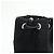 PRADA Borsa Pouch in Nylon e Pelle Saffiano con Logo Triangolare Nero 1NS369 - vista 15