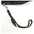 PRADA Borsa Pouch in Nylon e Pelle Saffiano con Logo Triangolare Nero 1NS369 - vista 6