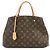 Louis Vuitton Monogram Montaigne MM 2Way Bag Hand Bag Brown M41056