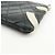 CHANEL Cambon Line COCO Mark Calf Skin Cosmetic Pouch Black White - vista 8