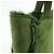 Borsa Tote CHANEL in Suede Mouton Verde - vista 15