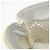CHANEL COCO Mark Lackleder Schultertasche mit Perforation und Kette Ivory - Ansicht 17