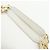 CHANEL COCO Mark Lackleder Schultertasche mit Perforation und Kette Ivory - Ansicht 7
