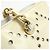 CHANEL COCO Mark Lackleder Schultertasche mit Perforation und Kette Ivory - Ansicht 9