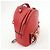 FENDI By the way Leather Mini Backpack Rucksack Studs Red 8BZ038 - view 4