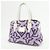 Borsa Tote Louis Vuitton Cruise Line Tahitienne PM Canvas Lilas M95680 - vista 3