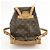 Zaino Louis Vuitton Monogram Montsouris MM Brown M51136 - vista 2