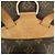 Zaino Louis Vuitton Monogram Montsouris MM Brown M51136 - vista 23