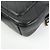 Borsa a tracolla CHANEL Chevron in pelle di vitello nera - vista 11