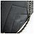 Borsa a tracolla CHANEL Chevron in pelle di vitello nera - vista 16