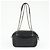 Borsa a tracolla CHANEL Chevron in pelle di vitello nera - vista 2