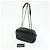 Borsa a tracolla CHANEL Chevron in pelle di vitello nera - vista 22