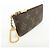 Louis Vuitton Monogram Pochette Cles Coin Case Key Case Brown M62650 - vista 4