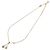 Louis Vuitton Luckygram Collana con Strass Placcata Oro Gold M62804