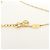 Louis Vuitton Luckygram Collana con Strass Placcata Oro Gold M62804 - vista 5