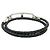 Hermès HERMES Bracciale Roulis Double Tour in pelle Veau Swift Nero Argento - vista 4