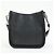 Borsa a tracolla PRADA in pelle Vitello Daino con logo triangolare Nero 1BH191 - vista 2