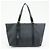 FENDI Borsa Tote e Borsa a Tracolla Zucchino in PVC e Pelle Nera 8BH215 - vista 2
