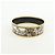 Hermès HERMES Email GM Bracciale Rigido Placcato Oro Carriage Azzurro Bianco - vista 2