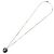 Louis Vuitton Collana LV Award Metal Necklace Pendant Silver M00911