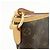 Borsa a tracolla Louis Vuitton Monogram Delightful PM Brown M40352 - vista 16