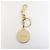 Chloé Portachiavi Chloe Logo in metallo e pelle Gold Beige - vista 2