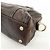 GUCCI Duchessa Leather Mini Boston Bag Hand Bag Dark Brown 181487 - vista 13