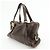 GUCCI Duchessa Leather Mini Boston Bag Hand Bag Dark Brown 181487 - vista 3