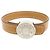 Hermès HERMES Serie Looping Bracciale in Pelle e Metallo Brown Black Silver