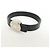 Hermès HERMES Serie Looping Bracciale in Pelle e Metallo Brown Black Silver - vista 11